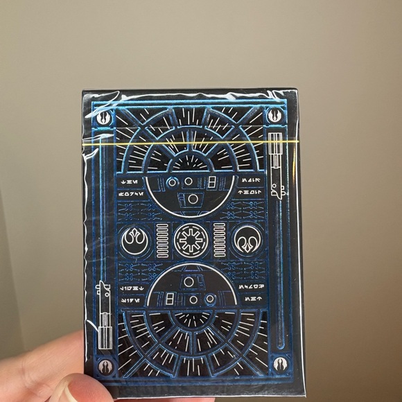 Star Wars & The Mandalorian 4 Decks of  Playing Cards New Sealed Theory 11 - Picture 12 of 13